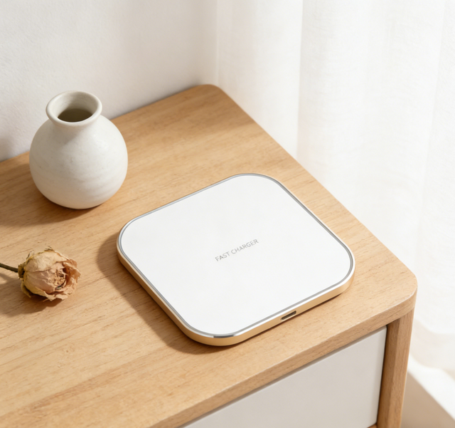 Wholesale 15w Fast Charging Invisible Under Desk Wireless Charger Phone Fast Ultra-thin Wireless Charging Pad Charger