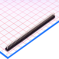 Conector de pin header SMT de doble fila de 2.54mm 2*2P-2*40P para placa PCB