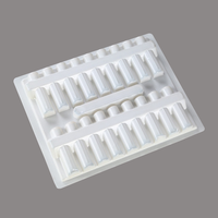 Bac à ampoules, dispositif de contrôle de la vitre, blanc, 18 ampoules