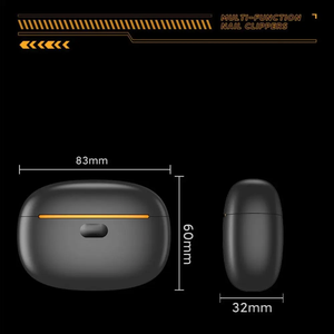 Coupe-ongles et polisseuse électrique 2-en-1, 2 vitesses, pour enfants et personnes âgées, avec collecteur de poussière, charge Type-C, portable - Product Image 6