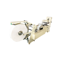 Máquina de plegado y estampado de servilletas con motor PLC 260, impresión a dos colores y equipo de producción de servilletas cuadradas