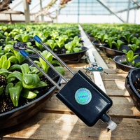 Capteur de température, d'humidité et de conductivité électrique (EC) RS485 0.7W en acier inoxydable pour la mesure de l'humidité des grains, des sols d'irrigation en serre