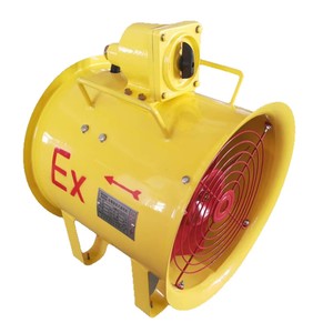 Ventilador de Flujo Axial Portátil BSFT-250, Ventilador de Ventilación de Emergencia Móvil a Prueba de Explosiones, Frecuencia de 50 Hz, Voltaje de CA de 380 V - Product Image 3