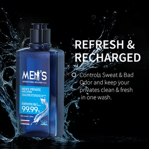 Lotion <span class=keywords><strong>de</strong></span> Soin Intime <span class=keywords><strong>Homme</strong></span> OEM à la Verveine et à l'Huile d'Arbre à Thé, Sans Odeur, Équilibre du pH, Nettoyant Intime <span class=keywords><strong>pour</strong></span> Parties Intimes - Product Image 1