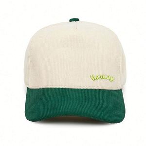 Gorras Trucker Vintage de Dos Tonos para Hombre y Mujer, de Pana, Modernas, con Bordado Personalizado, Etiqueta con Logotipo, Gorra de Béisbol con Cierre a Presión, Regalos Promocionales - Product Image 1
