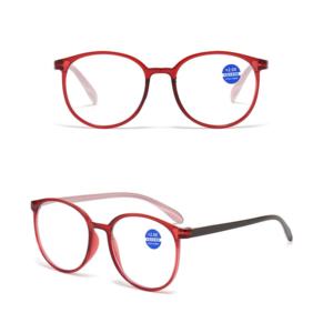 男性と女性のための高精細丸型老眼鏡 高齢者向けのブルーライト防止メガネ - Product Image 4