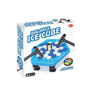 Penguin Intellectual Desktop Puzzle Play Beating Balance Ice Cubes Game Toy For Kids Parent-child Interactive Party Game