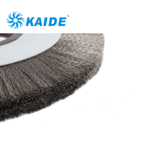 Formato personalizzato di buona prezzo industriale In <span class=keywords><strong>Acciaio</strong></span> <span class=keywords><strong>spazzola</strong></span> ruota filo di <span class=keywords><strong>acciaio</strong></span> <span class=keywords><strong>per</strong></span> sbavatura - Product Image 3