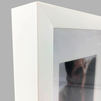 Cadre de boîte d'ombre 3D profond PS avec tableau blanc