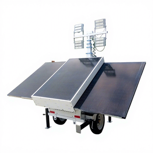 Sistema de Iluminación Móvil de Emergencia YSLANDSCAPE con 4 Lámparas, Almacenamiento de Energía, para Reparaciones Nocturnas, Control de Inundaciones, Garantía de 5+ Años - Product Image 1