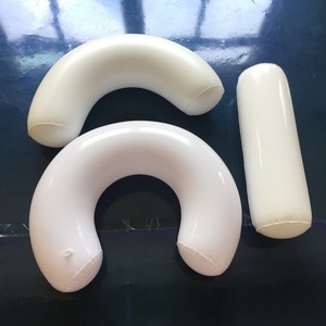Inflatable <b>Neck</b> Support <b>Pillow</b> For Children Air Filled Plastic Molded With Cloth Cover And Inner Liner - Product Image 1