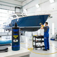 Composé de polissage M2 Ultra Cut, cire de polissage en une seule étape pour carrosserie de voiture, 1 litre, équivalent à M85