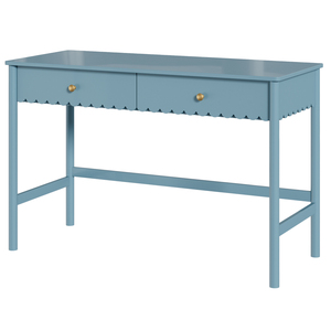 Vente en gros d'usine de <span class=keywords><strong>commode</strong></span> double à 6 tiroirs avec peinture bleue avec pied en bois massif pour enfants - Product Image 4
