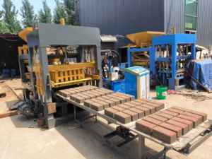 Fully Automatic Hydraulic Brick Making <b>Machine</b> Concrete Block Make Machinery - Product Image 4