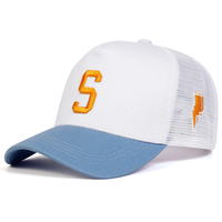 Logotipo personalizado Gorras de red de béisbol Primavera y verano al aire libre Sombreros casuales ajustables Sombrero de protección solar