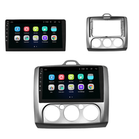 Pour Ford Focus 2005-2014, Navigateur GPS Android avec écran tactile, CarPlay intégré, WiFi intégré, lecteur radio, cartes mondiales