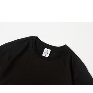 T-shirt à manches courtes en coton, motif croisé au dos, lettres imprimées sur le devant, style Hip Hop oversize, collection High Street – Grande Vente - Product Image 6