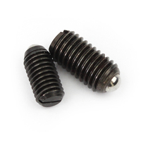 Pin Plunger Pegas Kekuatan Tinggi dengan Soket Berlubang, Plunger Pegas Ujung Bola, Plunger Bola Baja Tahan Karat 440c, M8 M10 M12
