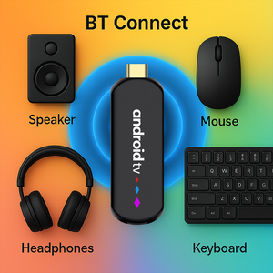 กล่องรับสัญญาณ IPTV H96 MAX ใช้ชิปประมวลผล Amlogic S905L Quad Core รองรับความละเอียด 4K อุปกรณ์สตรีมมิ่งมีเดียเพลเยอร์ Ott USB พรีเมียม สมาร์ททีวี ระบบปฏิบัติการ Google Android 14 คล้าย Fire <span class=keywords><strong>TV</strong></span> <span class=keywords><strong>Stick</strong></span> - Product Image 1