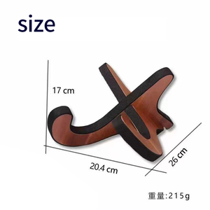 Dual-Sim X-Type Ukulele de madera Soporte de guitarra Portátil Desmontable Multi-Sim Accesorios musicales para instrumentos de cuerda para - Product Image 5