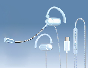 Auricolari USB-C <span class=keywords><strong>con</strong></span> Microfono e Controllo a Distanza per <span class=keywords><strong>iPhone</strong></span> 15/16/17, Design Over-Ear <span class=keywords><strong>con</strong></span> Cancellazione del Rumore - Product Image 4