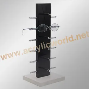 Fashion acrylic sunglasses display cases for optical shop