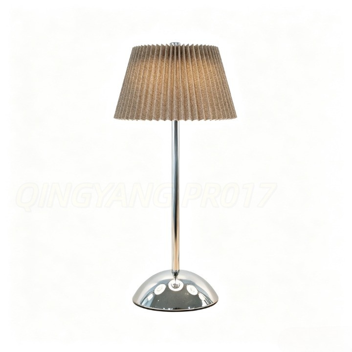 Gold & Chrome  - Linen gray