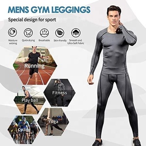 Người Đàn Ông Của Tùy Chỉnh Cho Nhanh Chóng Khô Căng Pro Tập Thể Dục Phòng Tập Thể Dục Vớ Thoáng Khí Nén Quần Cho Chạy & Đào Tạo Xà Cạp - Product Image 4