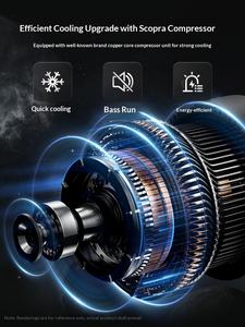 <span class=keywords><strong>Vitrina</strong></span> <span class=keywords><strong>Refrigerada</strong></span> Comercial YINZHENG para Pasteles, Frutas, Postres y Alimentos Cocinados - Product Image 4