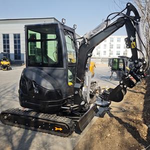 ドアからドアへの掘削機2.5トン1.7トン3トン油圧ディーゼル農業用ミニ掘削機クローラー掘削機 - Product Image 4