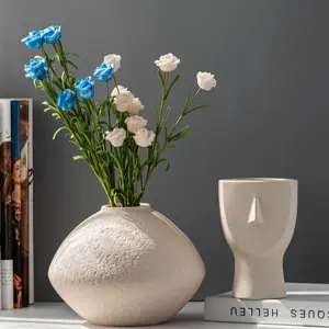畅销家居装饰中国陶瓷抽象花瓶客厅装饰品