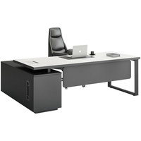 Bureau de direction, bureau simple et moderne, bureau de superviseur, bureau de PDG, bureau de président, bureau de gestionnaire