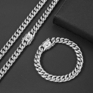 Cadena Cubana de Plata Tai Personalizada para Hombre, Estilo Hip-Hop, Chapada en Oro de 18K, Moderna y de Marca, para Regalo - Product Image 5