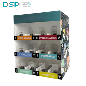 ชั้นวางแสดงสินค้าอะคริลิคอเนกประสงค์สำหรับซองสนุสแบบไร้ควันและชั้นวางโชว์แบบสปริงสำหรับยาสูบเคี้ยวจากโรงงาน DSP เวียดนาม - Product Image 6