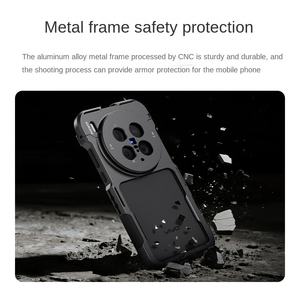 <span class=keywords><strong>NEEWER</strong></span> pour VIVO X200 ULTRA, coque de téléphone en alliage d'aluminium, design métallique, protection à 360 degrés - Product Image 5