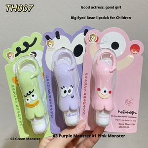 Bálsamo Labial para Bebés y Niños Pequeños con Diseño de Ojo Grande y Bonito, Fórmula Hidratante, Diseño Apto para Niños, Clip Antipérdida TH007 - Product Image 1