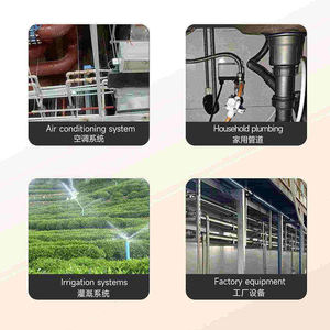 1/2英寸 2路电动球阀 IP52防护等级 220V 12V 24V 3线2控 黄铜电动球阀执行器 灌溉阀门控制器 - Product Image 6