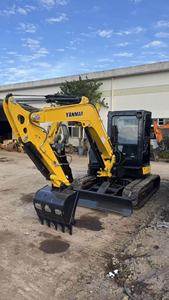 Mini-excavatrice Yanmar de 1,2 tonne de poids opérationnel, avec godet de terrassement, sur chenilles, équipement de construction - Product Image 5