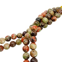 Collier en Jade de Jade naturel en argent Sterling 925, pendentif en Jade rond grenat