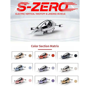 YIVTOL 2026 Nuevo Vehículo Aéreo Seguro EVTOL S-ZEZO MAX, Auto Volador y Motocicleta Aérea Tripulada de un Solo Asiento con Paracaídas y Airbag - Product Image 4