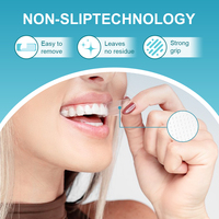 Tiras blanqueadoras de dientes Popular 3% HP Peróxido Resultado sobresaliente Tiras de dientes de viscosidad fuerte