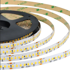 Tira de Luz LED Ultrafina de 8mm, 4.8W, Baja Emisión de Calor, 2835 SMD, 60LEDs/m, Cortable Cada 5cm, para Gabinetes de Cocina, Vitrinas, Bricolaje, con Control Remoto - Product Image 3