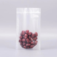 Sacs d'emballage en plastique à fermeture éclair de haute qualité pour la vente en gros, qualité alimentaire, impression hélio, pochette transparente à fermeture éclair autoportante