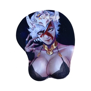 Tigerwings 2020 Privé Personnalisé 3d <span class=keywords><strong>Sexy</strong></span> Fille <span class=keywords><strong>Gros</strong></span> <span class=keywords><strong>Seins</strong></span> Adulte Tapis de Souris Tapis De Souris avec Support De Poignet - Product Image 1