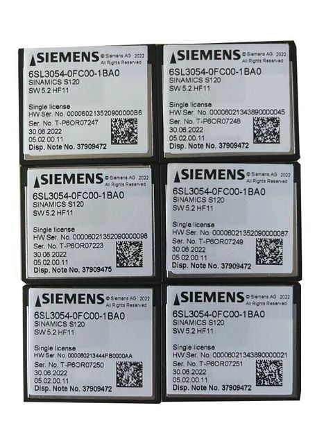 New Original Ready 6SL3054-0FC00-1BA0 6SL3054-0FC00-1BA0 Warehouse Industrial Automation PLC Programming Controller