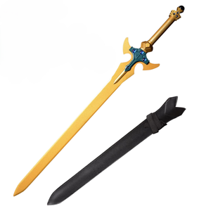 Espada Dorada de <span class=keywords><strong>Sword</strong></span> <span class=keywords><strong>Art</strong></span> <span class=keywords><strong>Online</strong></span> de 112 cm y 2,1 kg para Colección de Cosplay - Product Image 1