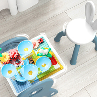 Ensemble table et chaise d'étude pour enfants de maternelle, bureau pour enfants, bureau d'étude pour enfants, ensemble de bureau et de chaise multifonctionnel pour enfants