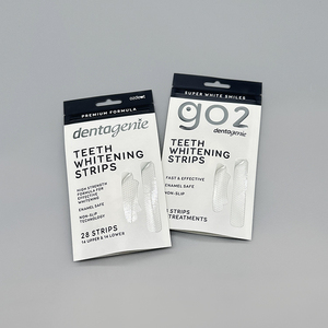 Papier Kraft imprimé à fermeture éclair sur trois côtés, impression Uv, fil dentaire alimentaire, bande de blanchiment des dents, sacs à fermeture éclair - Product Image 1