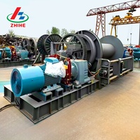 Treuil électrique industriel robuste à câble métallique, machine de levage de portails personnalisée pour projets hydroélectriques