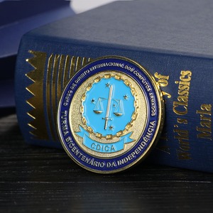 Moneda Conmemorativa de Aleación de Zinc Fundida a Medida, Medalla de Reconocimiento Oficial, Moneda Conmemorativa de Doble Cara - Product Image 3
